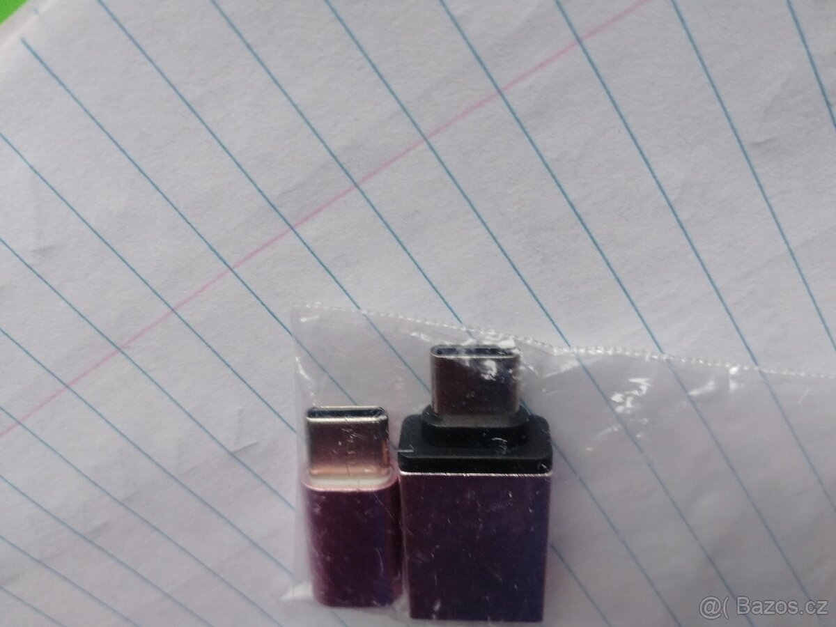 Nové - Adaptér Typ C OTG na Micro + USB - 2