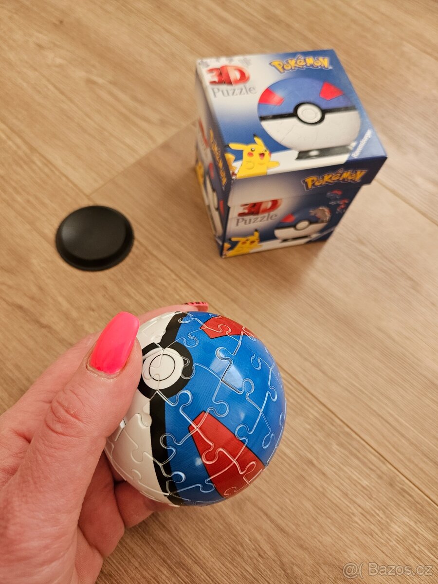 3D puzzle Pokémon - modrý - 2