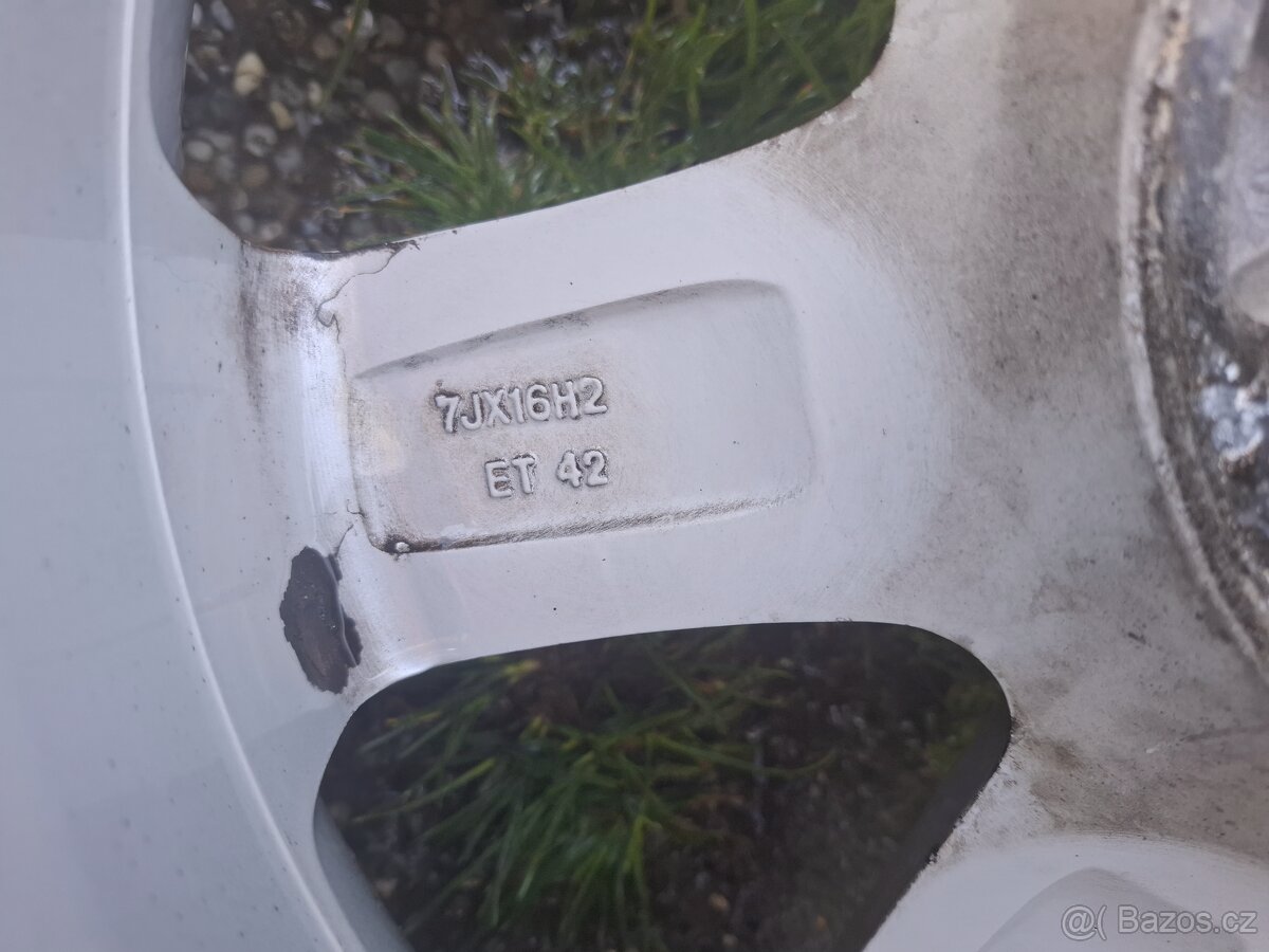 Alu kola 16" z audi 5x112 rozteč - 2