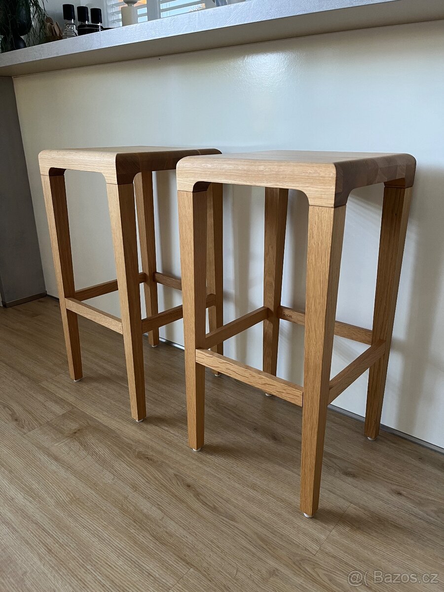 Barové židle Ton Rioja dub 2ks - 2