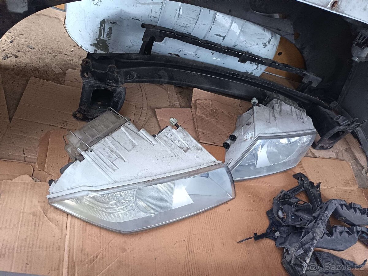 předek komplet Octavia 2 před FL stříbrná 9102 - 2