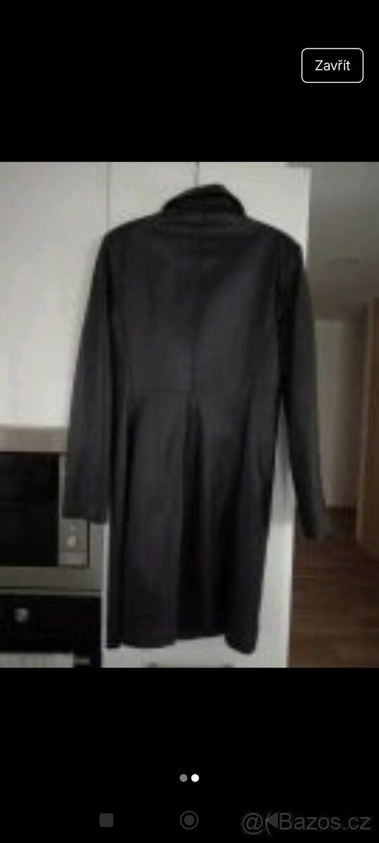 Dámský kožený kabát vel.38-40 - 2