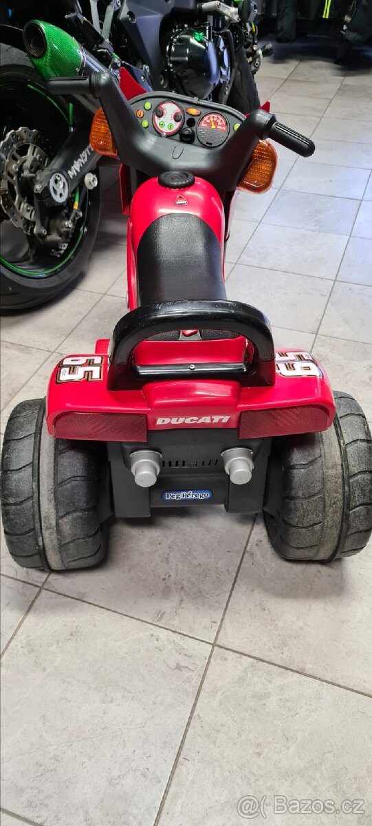 Dětská motorka Peg Perego Ducati - 2
