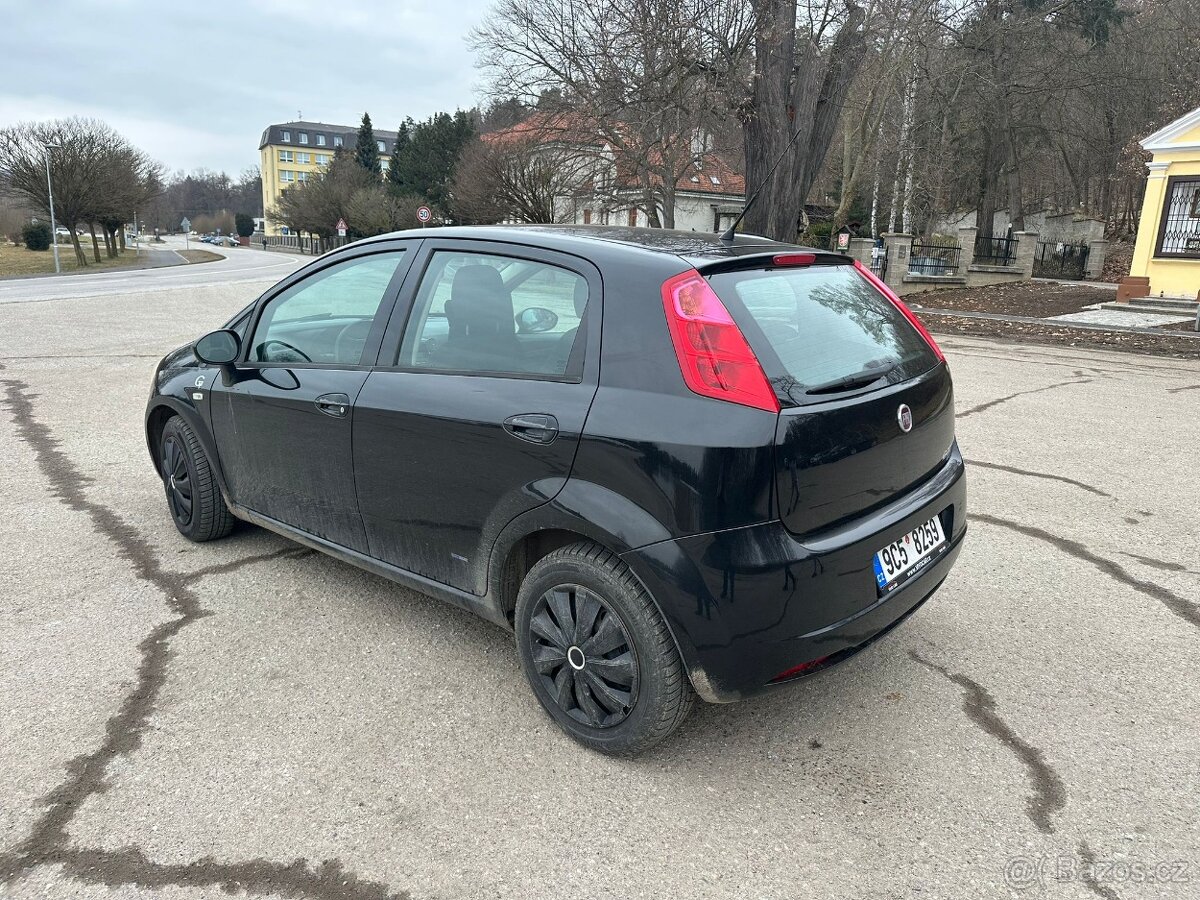 Fiat punto, 1.4 benzin, 2008, dobry stav - 2