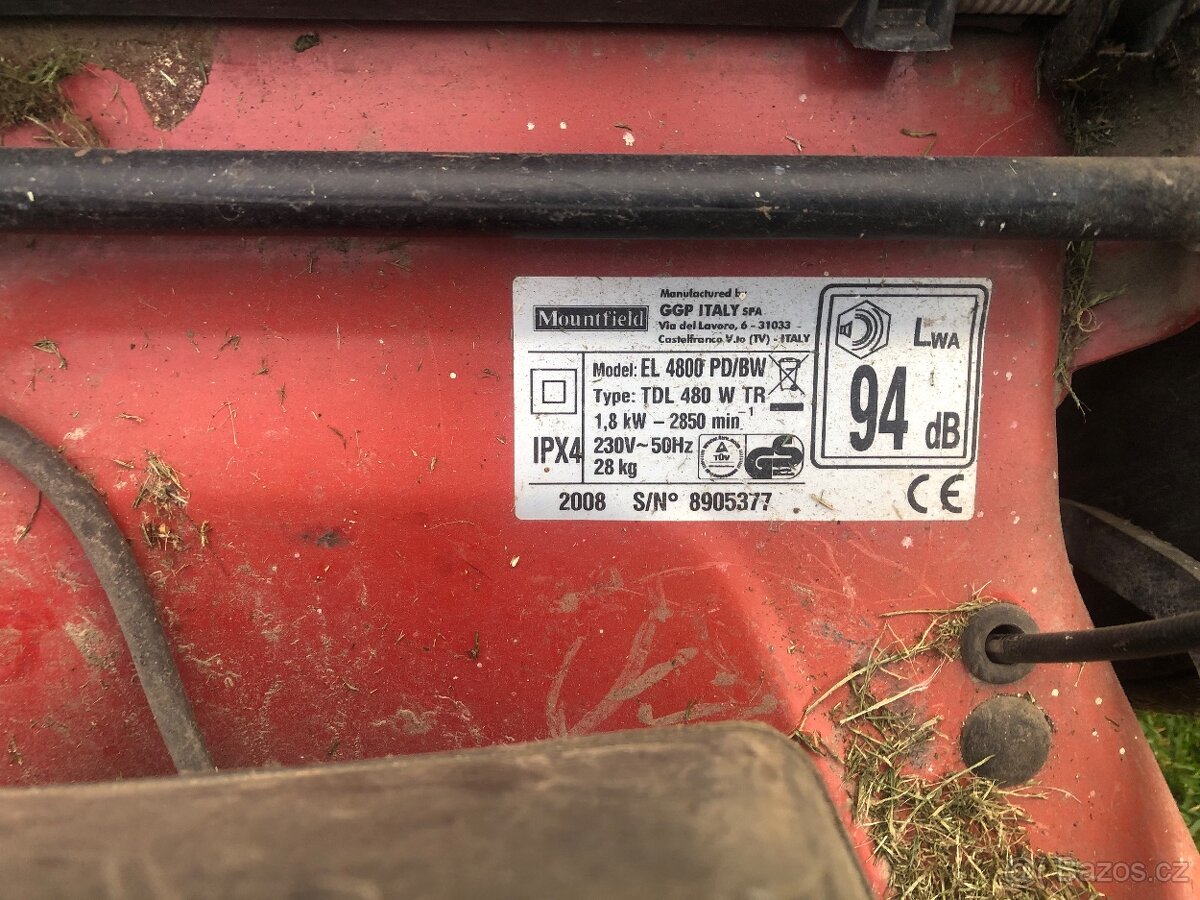 Bytelná el. sekačka s pojezdem - 2