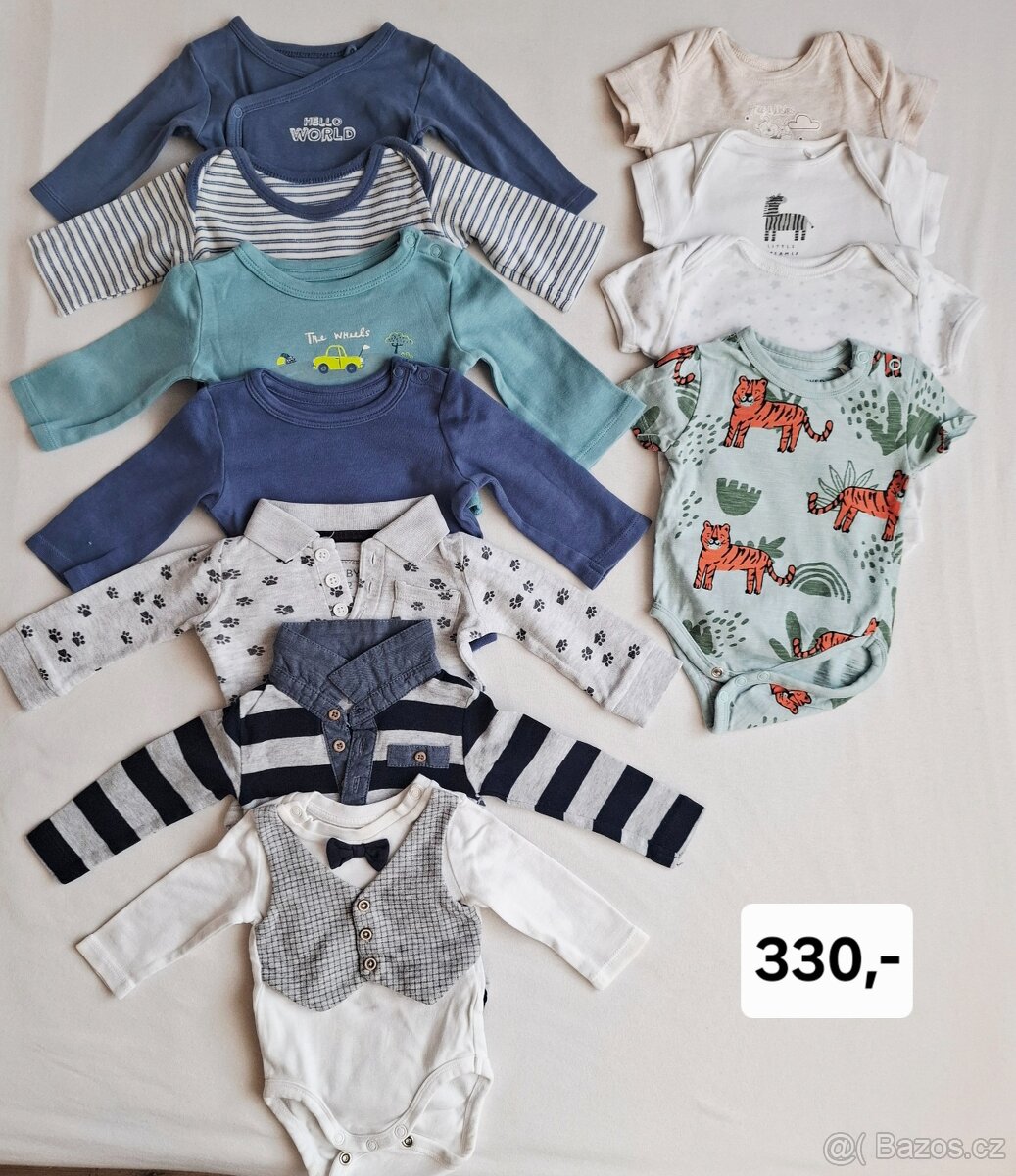 Balík oblečení kluk 50-56 - 2