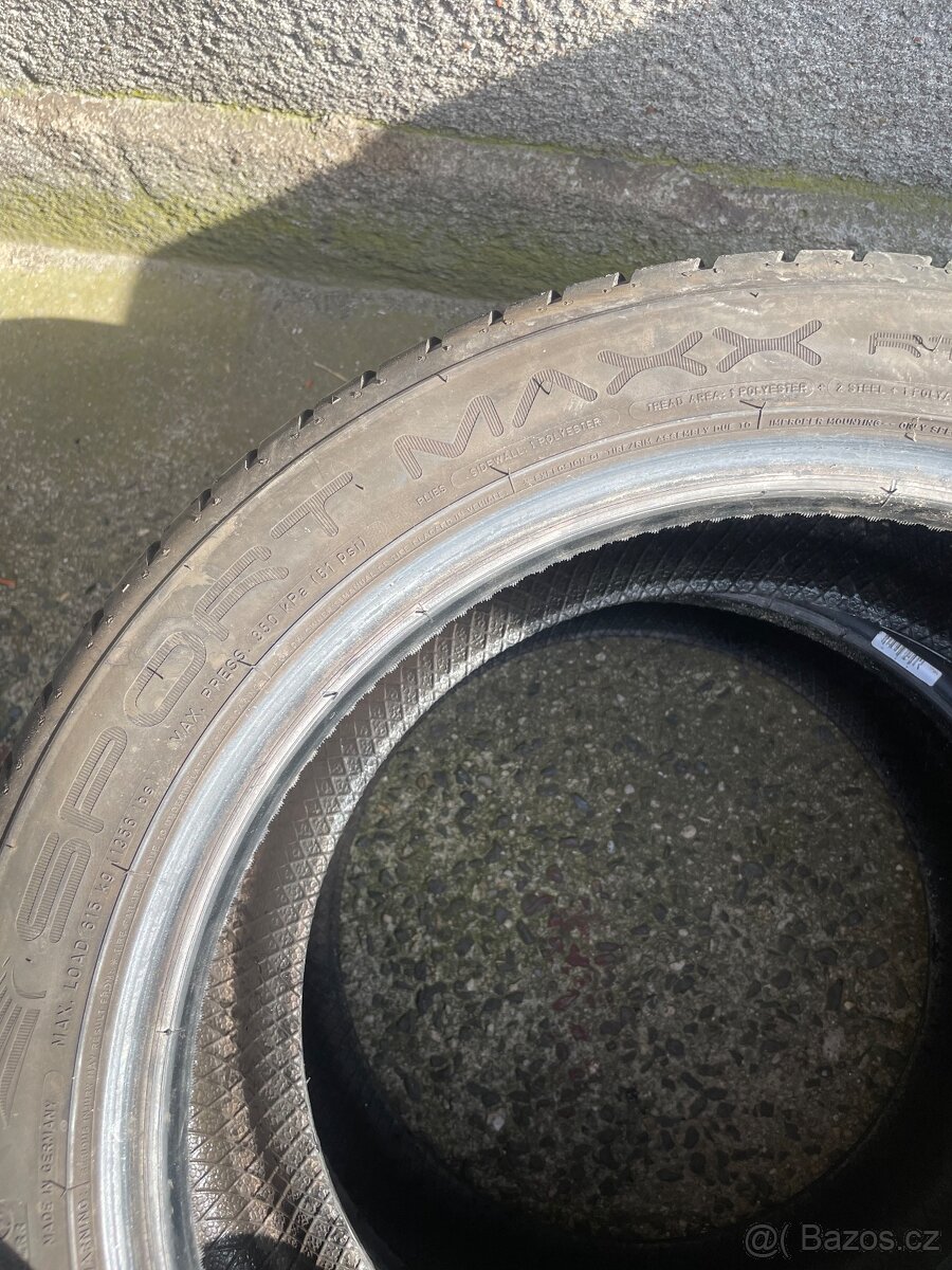 Letní pneu dunlop 225/45 r17 - 2