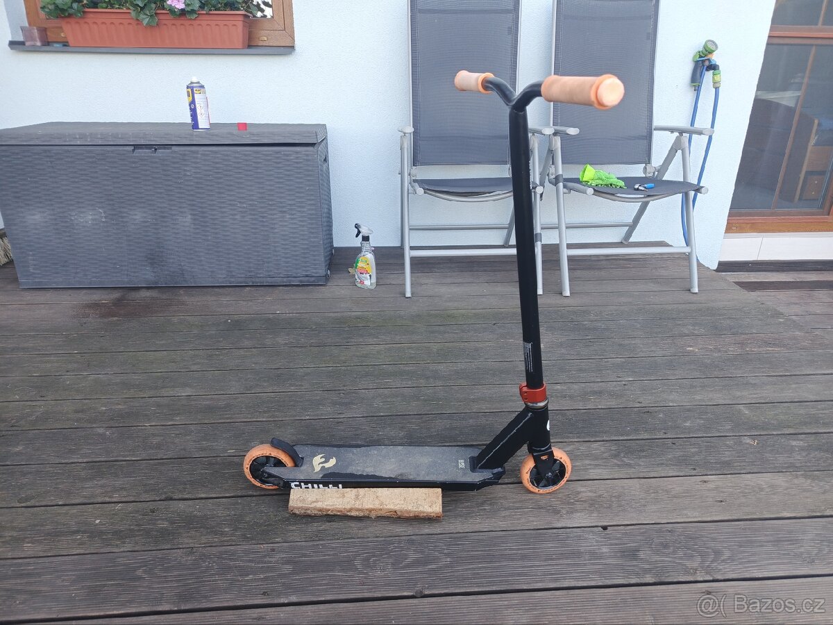 Freestyle koloběžka CHILLI Base | ORANGE - 2