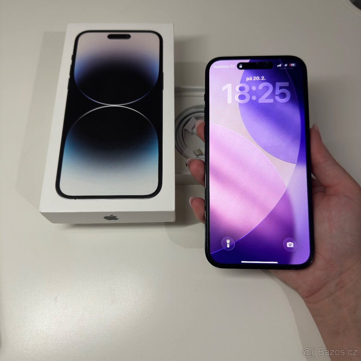 iPhone 14 Pro max - 256 GB, prasklé záda - 2