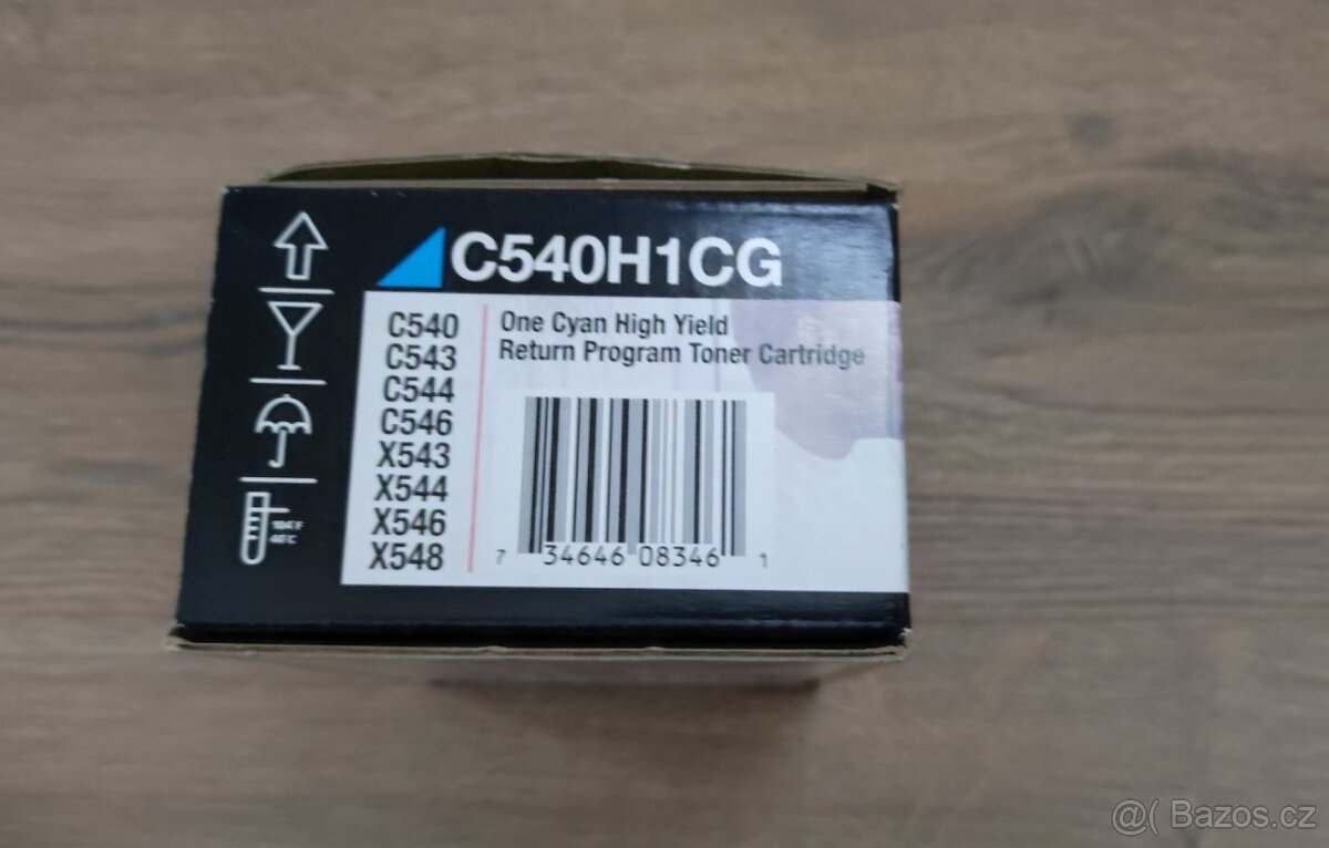 Originální toner LEXMARK C540H1CG - 2