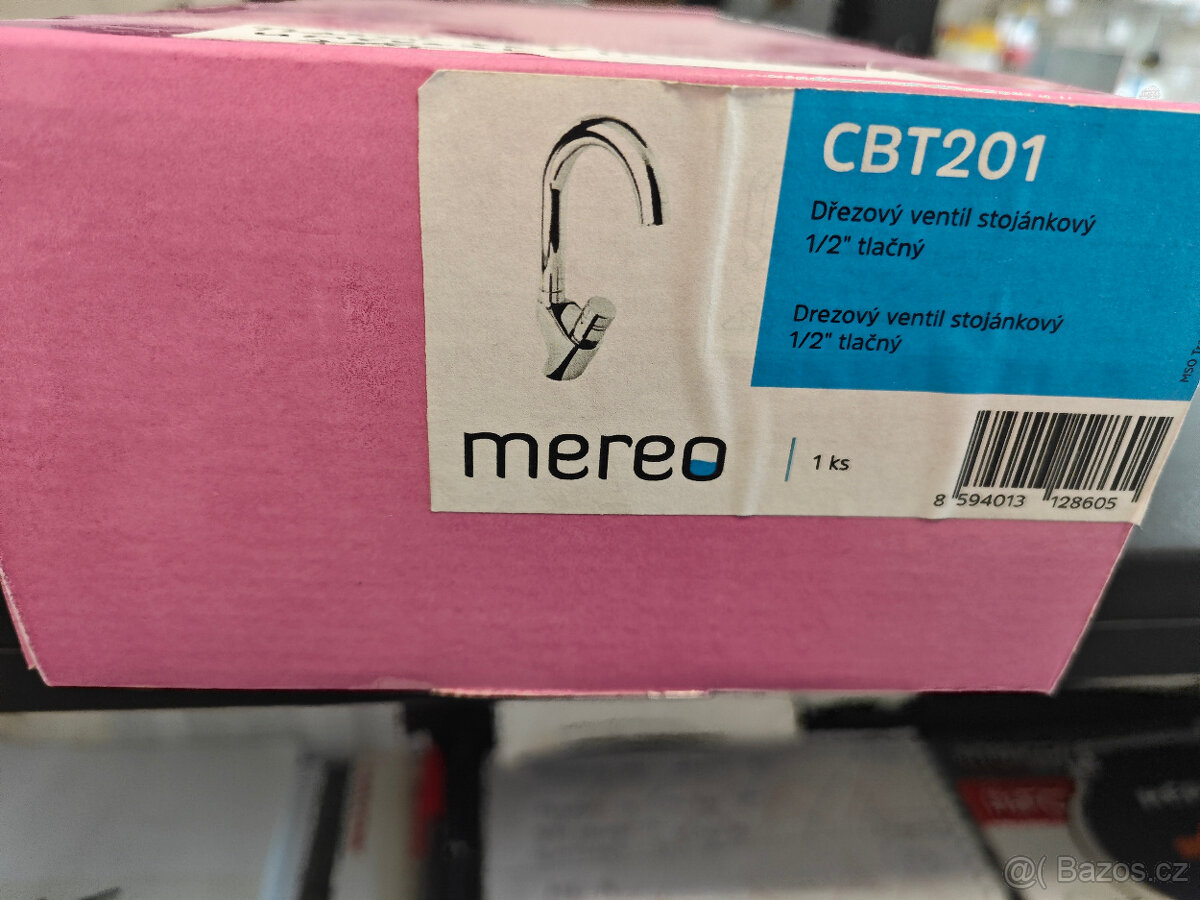 Dřezový/umyvadlový ventil stojánkový 1/2´´ tlačný - 2