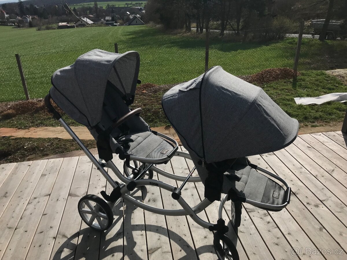 Sourozenecký kočárek ABC design - 2