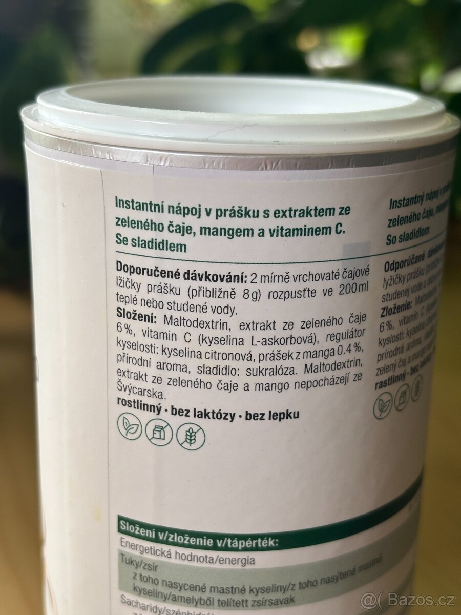Nahrin Tea-Sana Mango instantní zelený čaj | 280g - 2