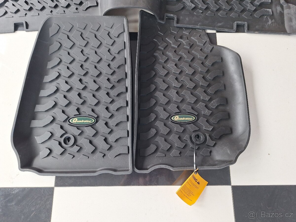Gumové koberce Jeep Wrangler JK - 2
