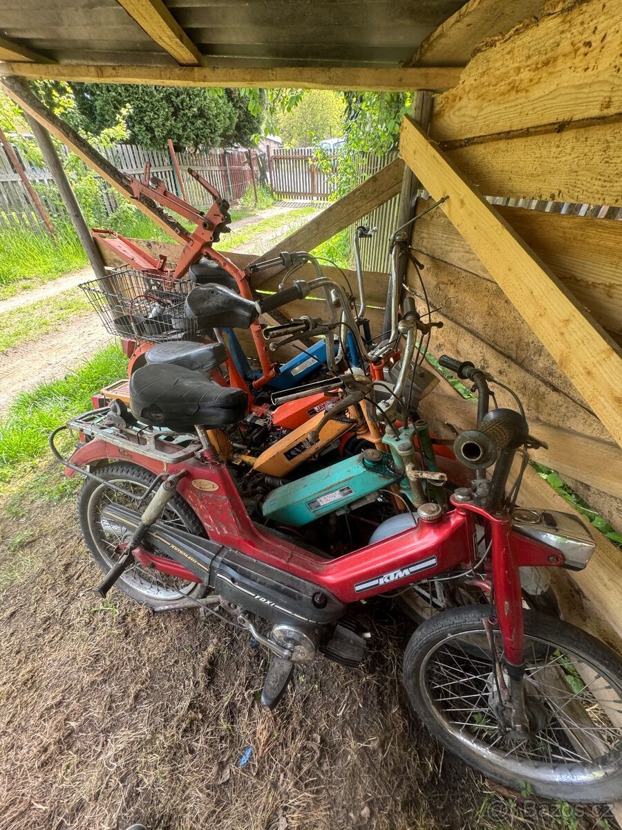 5 x jawa babetta 207 - 2