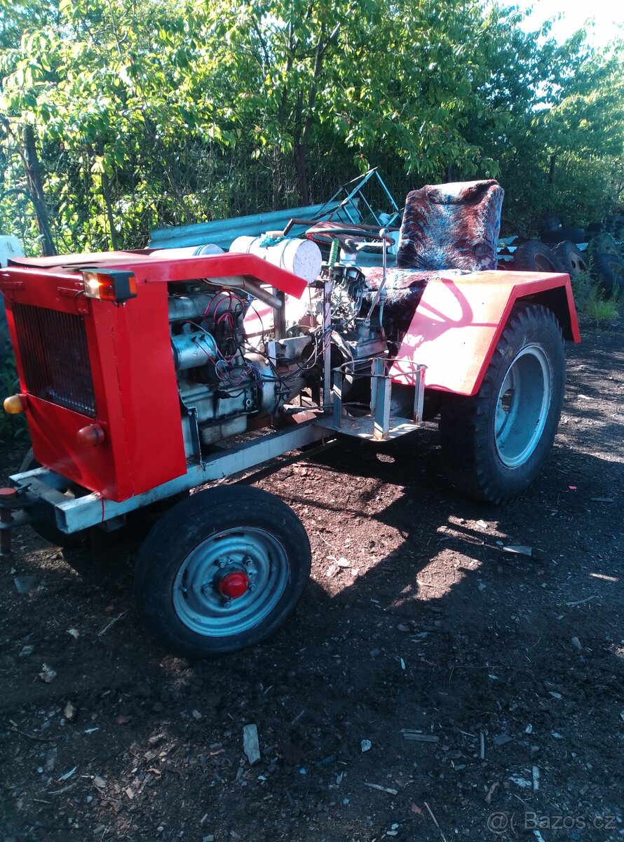 Traktor domácí výroby - 2