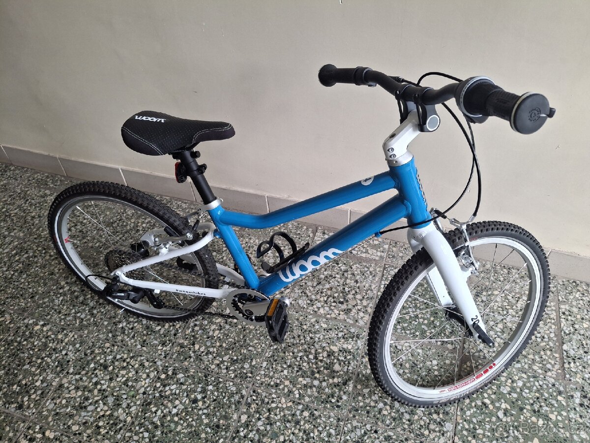 Dětské kolo Woom 4 modré 20" - 2