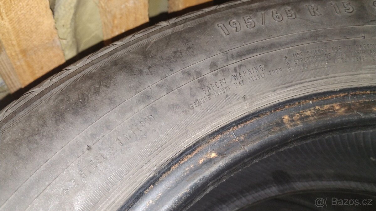 Letní pneu 195/65 R15 cena za 4ks - 2