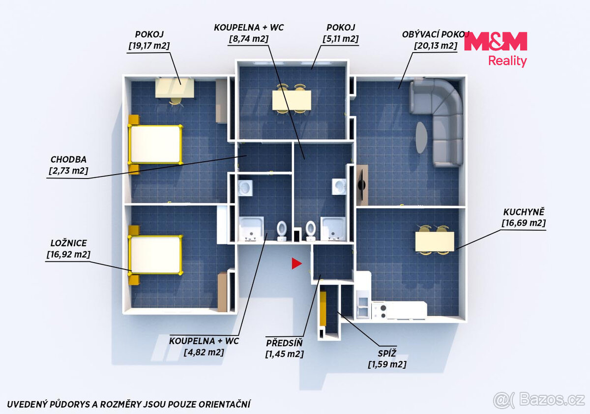Prodej bytu 4+kk, 97 m², Plešnice - 2