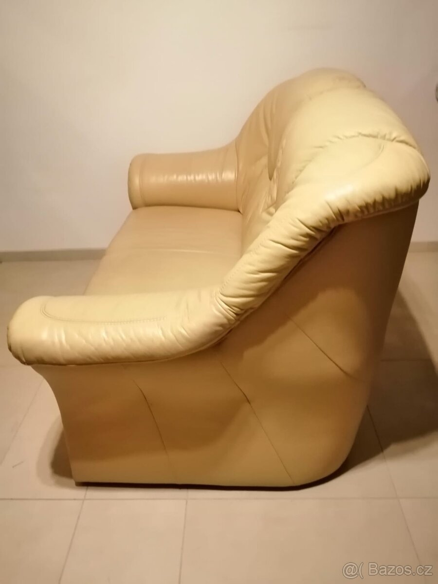Dvojsedačka z umělé kůže - 2