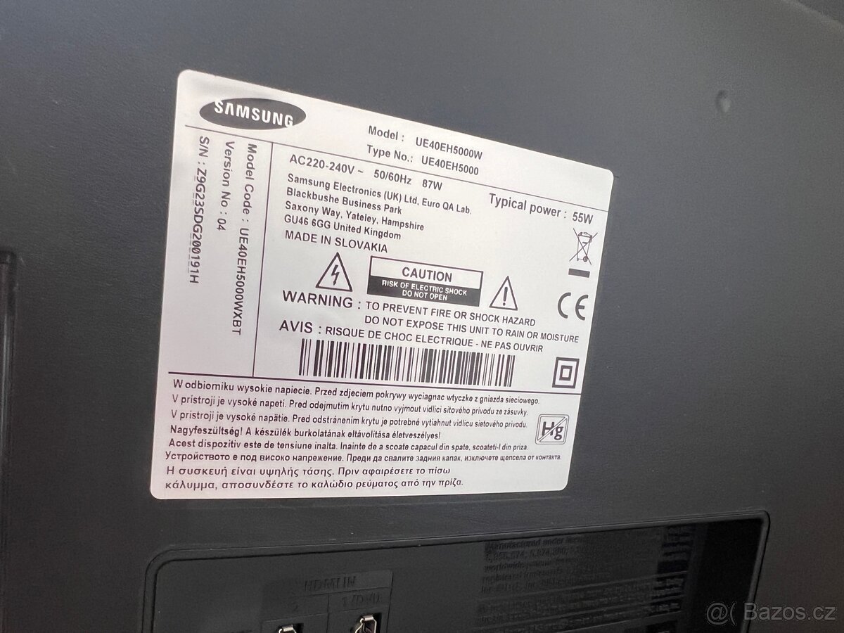 Samsung televize - 2