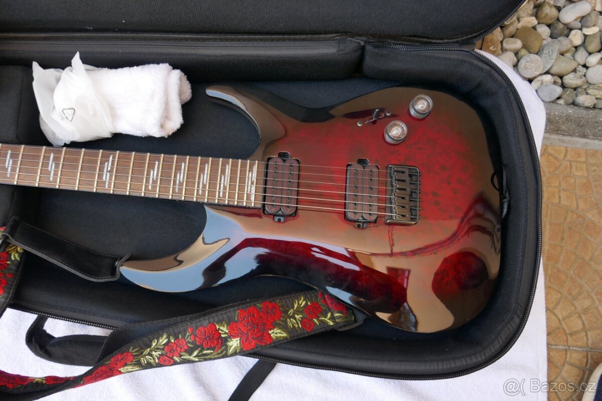 EL.KYTARA Schecter Omen Elite-6, Black Cherry Burst - 2