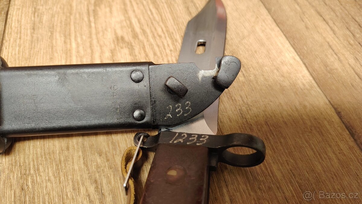 SSSR bodák, bajonet AK74, AKM. - 2