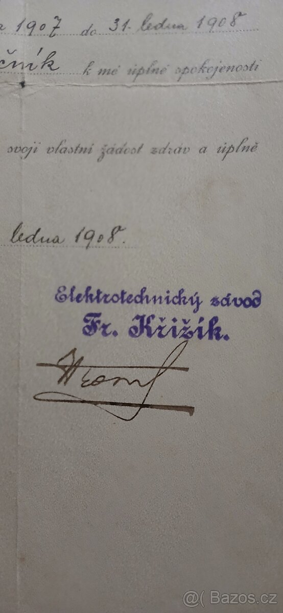 Fr.Křižík Praha - Karlín - 2