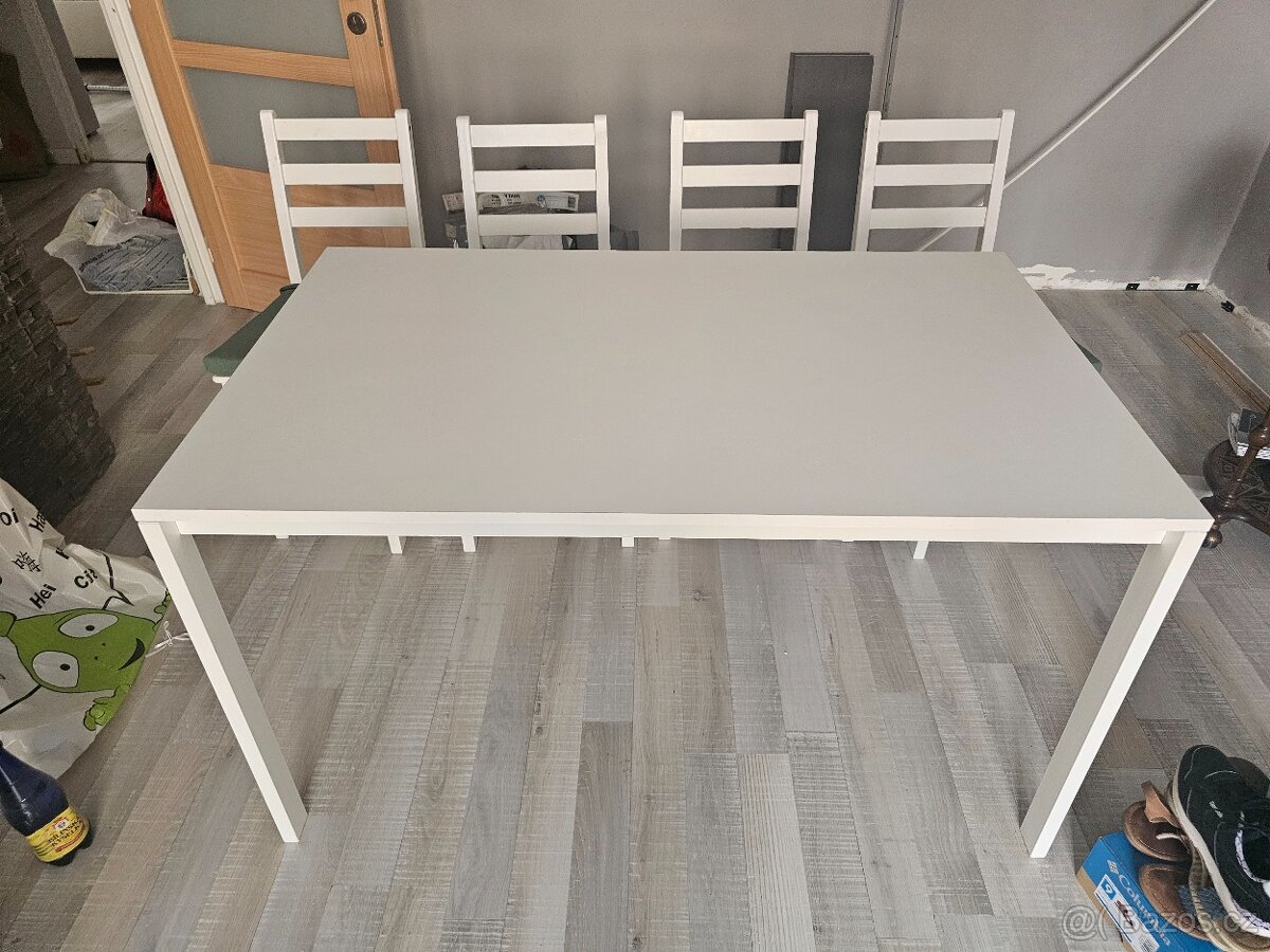 IKEA stůl Melltorp + židle Barsta - 2