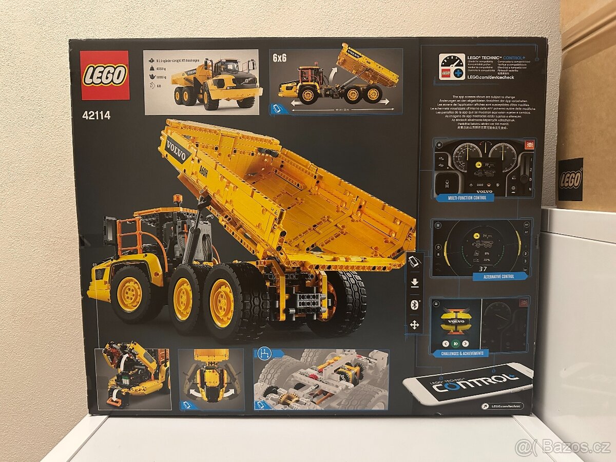 LEGO Technic 42114 Kloubový dampr Volvo 6x6 - 2