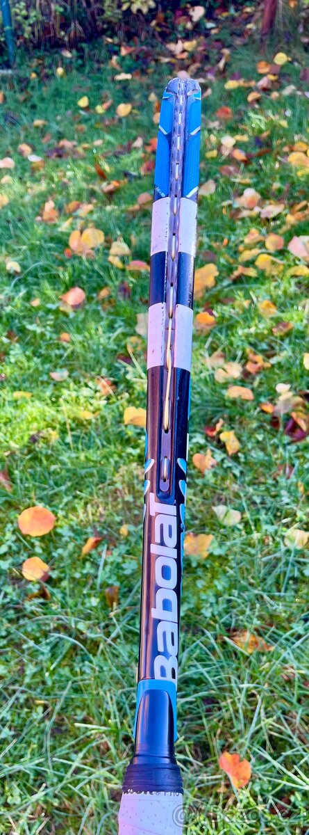 Tenisová raketa Babolat Pure Drive–super stav, nová omotávka - 2