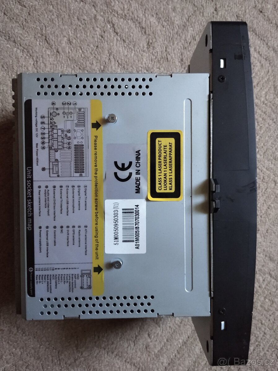 AUTORÁDIO GEBORN ANDROID M005 - 2