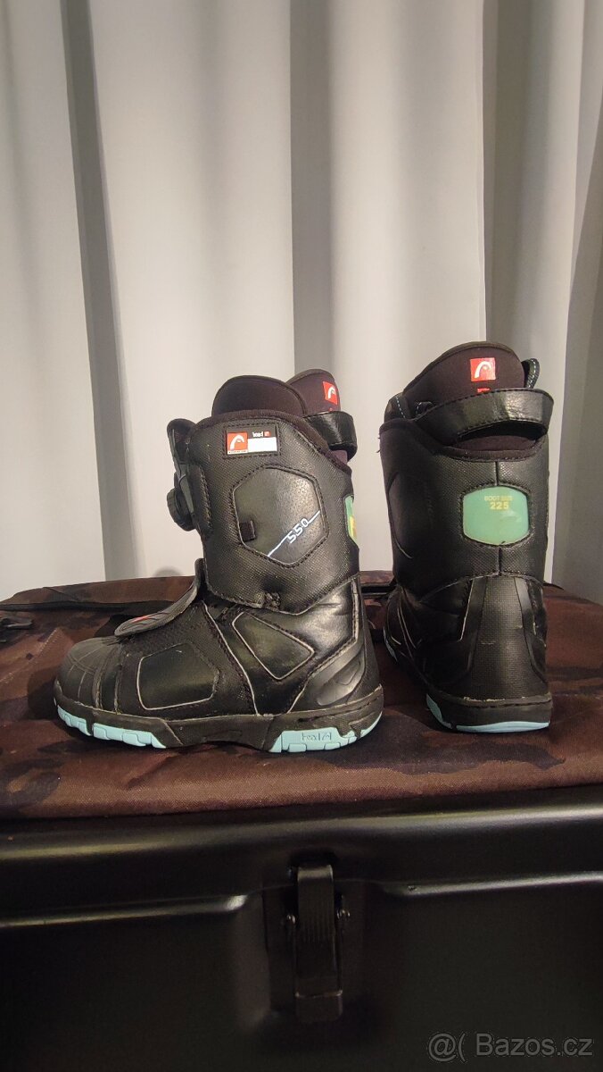 Dětské boty Head JR na snowboard, délka stélky 22.5cm - 2