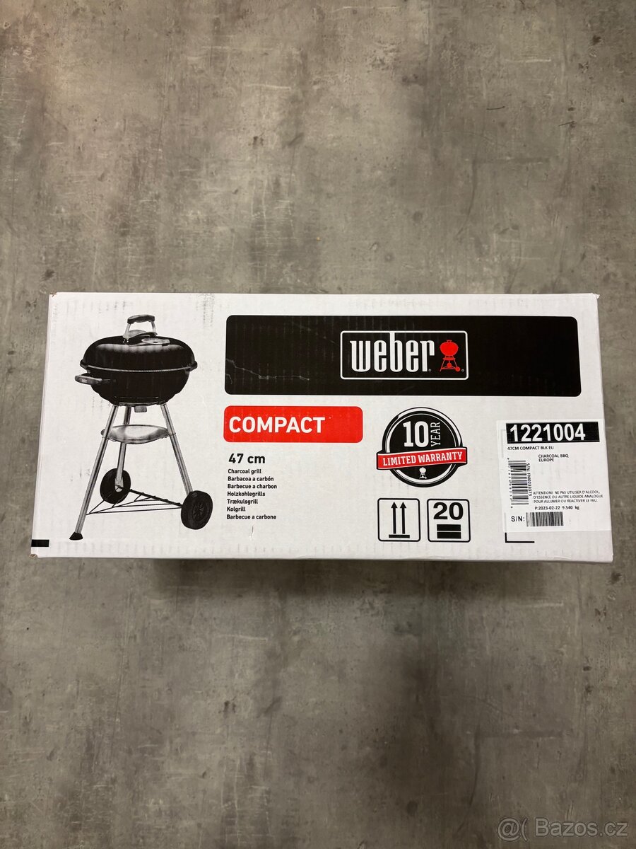 NOVÝ GRIL WEBER COMPACT 47 - 2