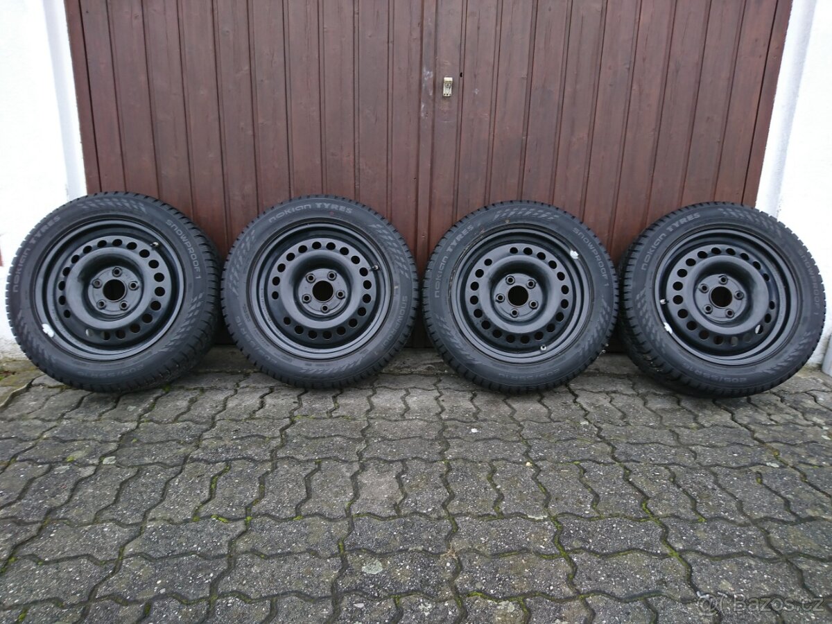 Kia Seed 3 Hyundai i30 zimní 205 55 16 originální disky - 2