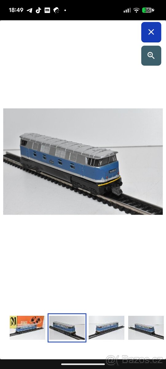 Prodej: Sbírka retro modelů železničních vagónů PIKO a UNID, - 2