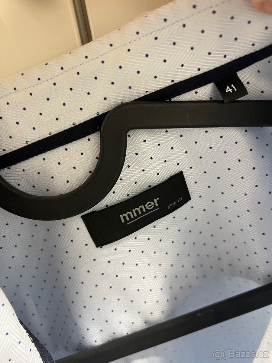 Pánská košile, slim fit, velikost 40-41 - 2