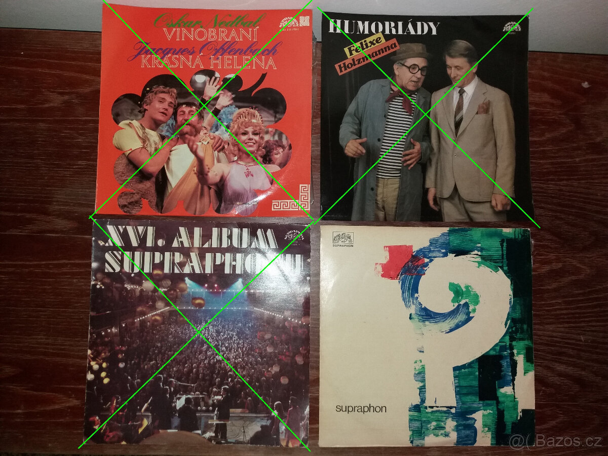 Gramofonové desky - velké a DVD - 2