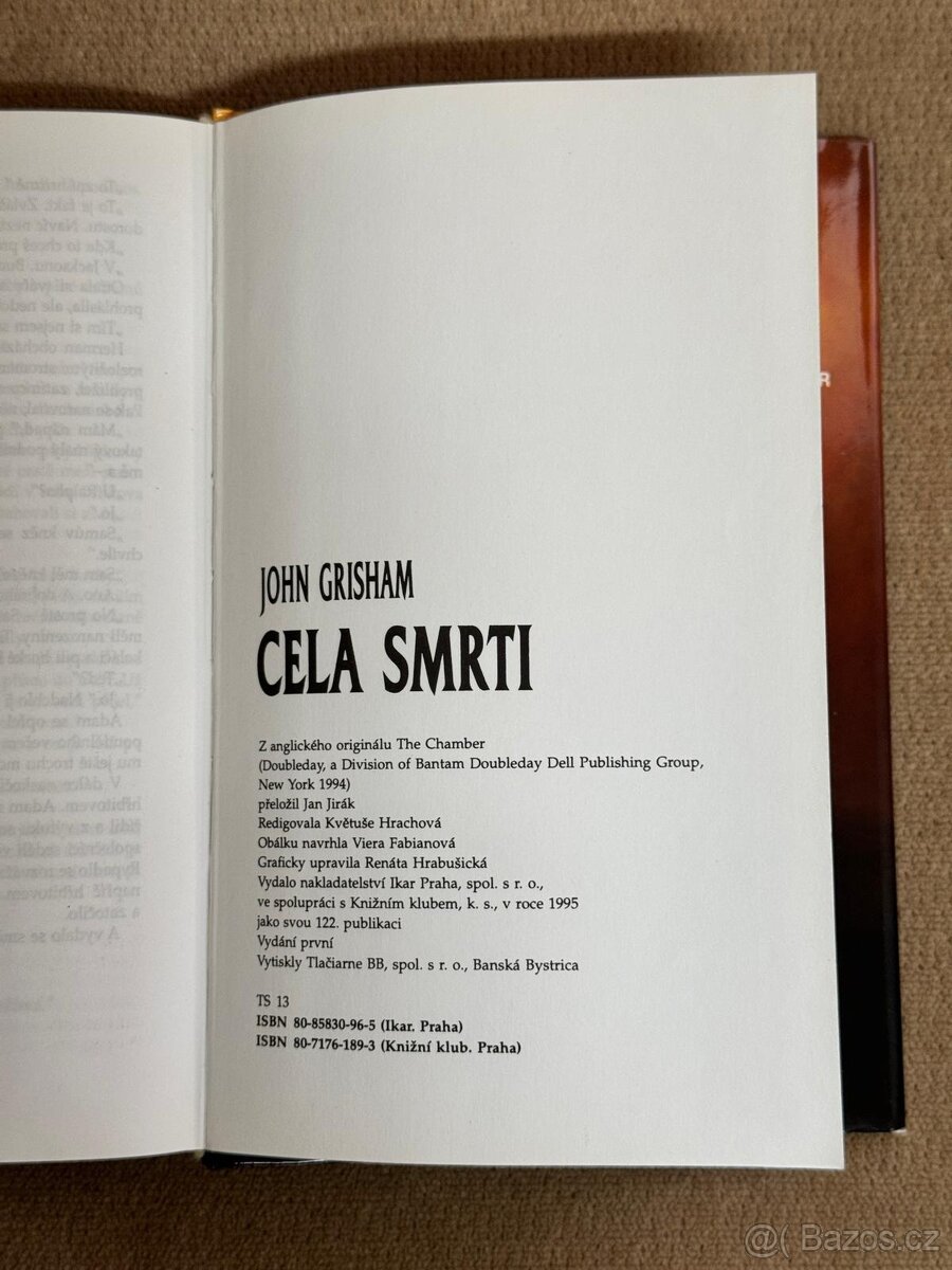 Cela smrti (John Grisham) - 2