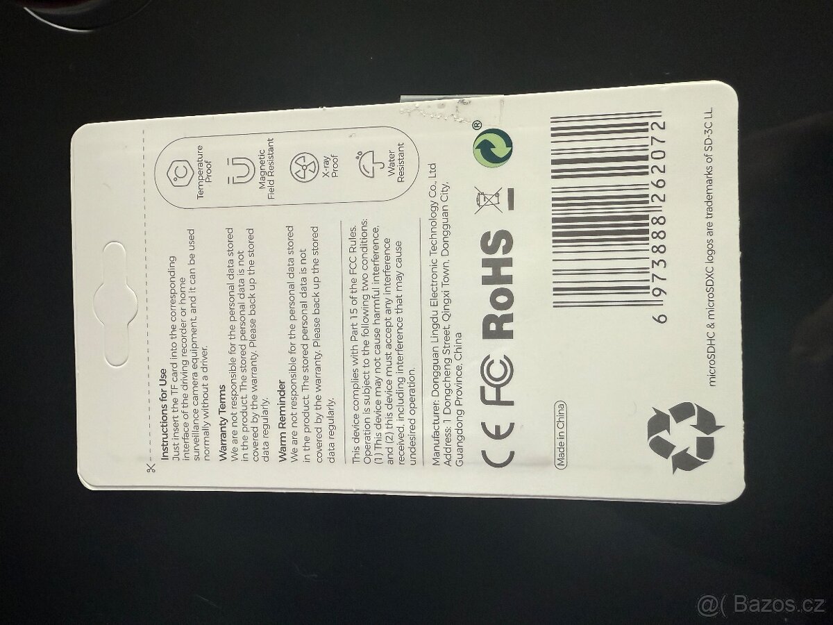 Paměťová karta - 2