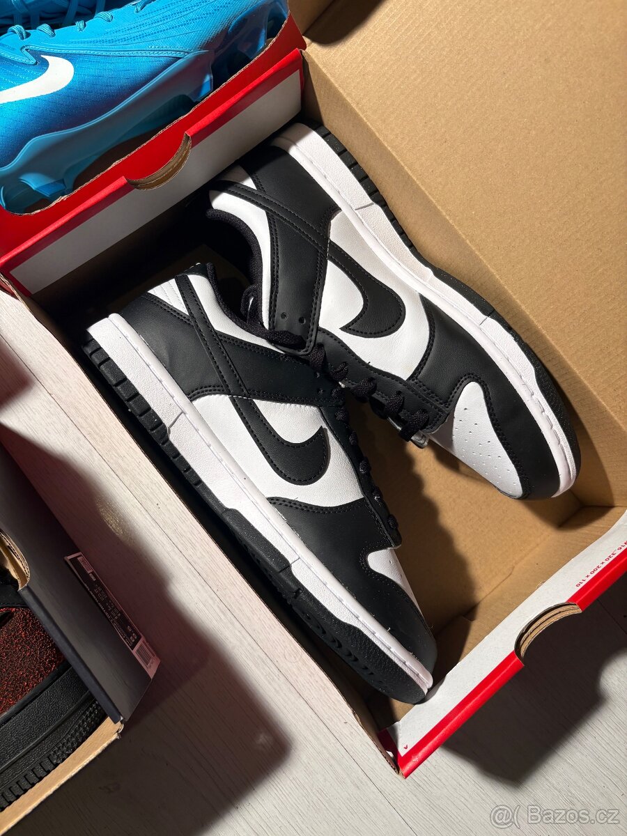 Set 6 párů bot NIKE (Panda Dunk, AF1, P-6000) - NOVÉ - 2