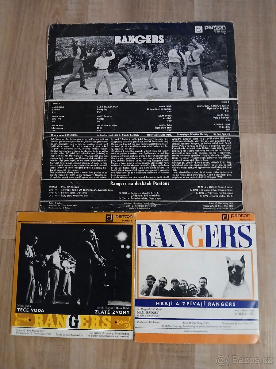 Rangers 3 gramodesky 1970 - 1971 - 2