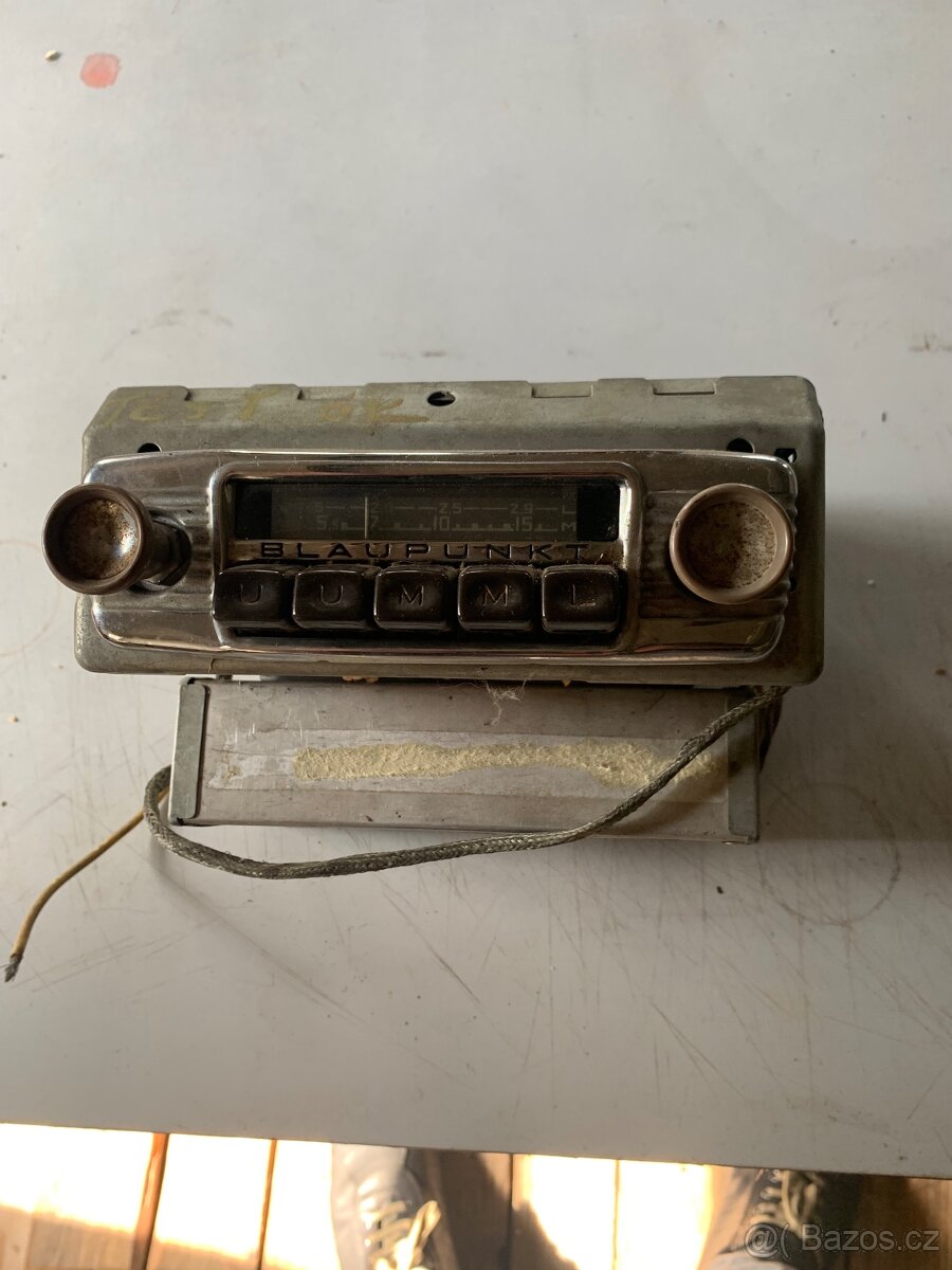 Autorádio Blaupunkt 50-60léta - 2