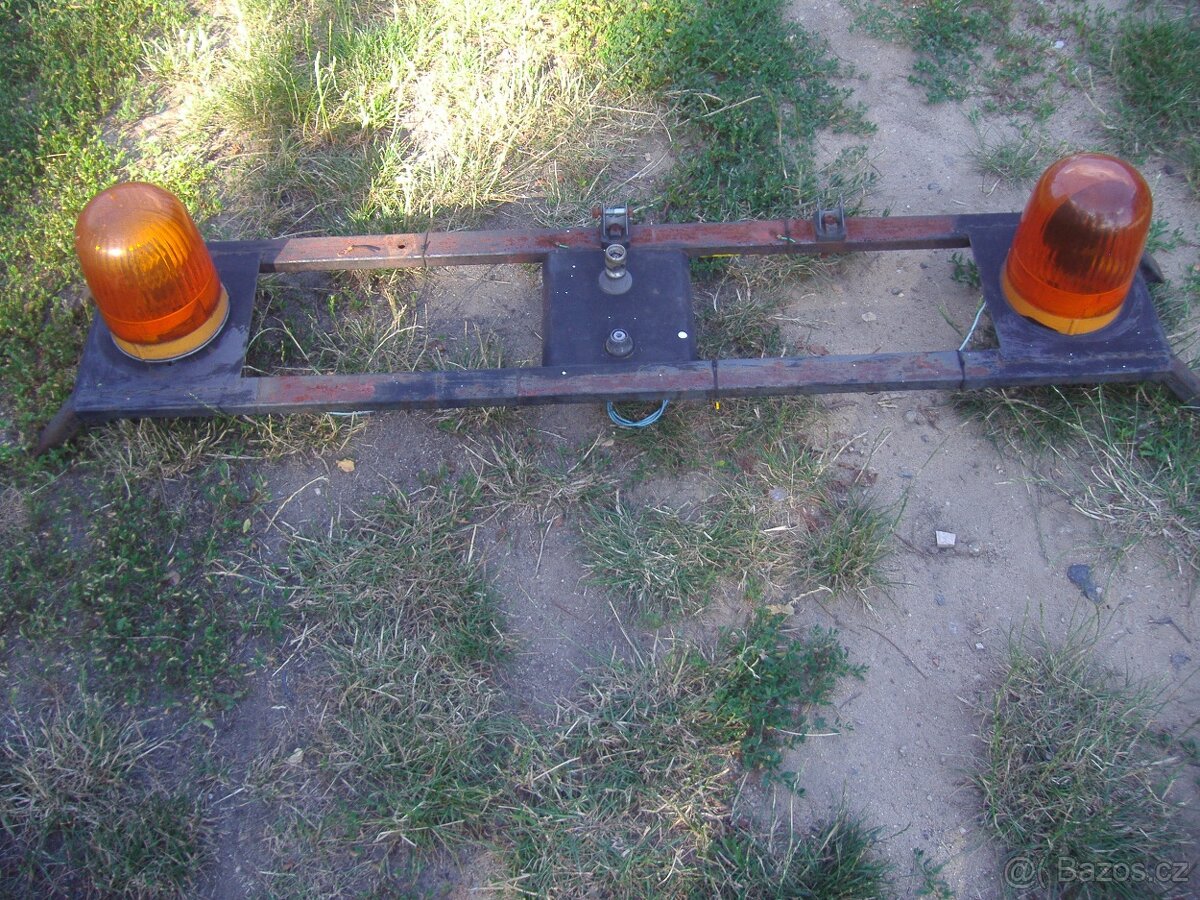 Rampa s oranž majáky funkční - 2