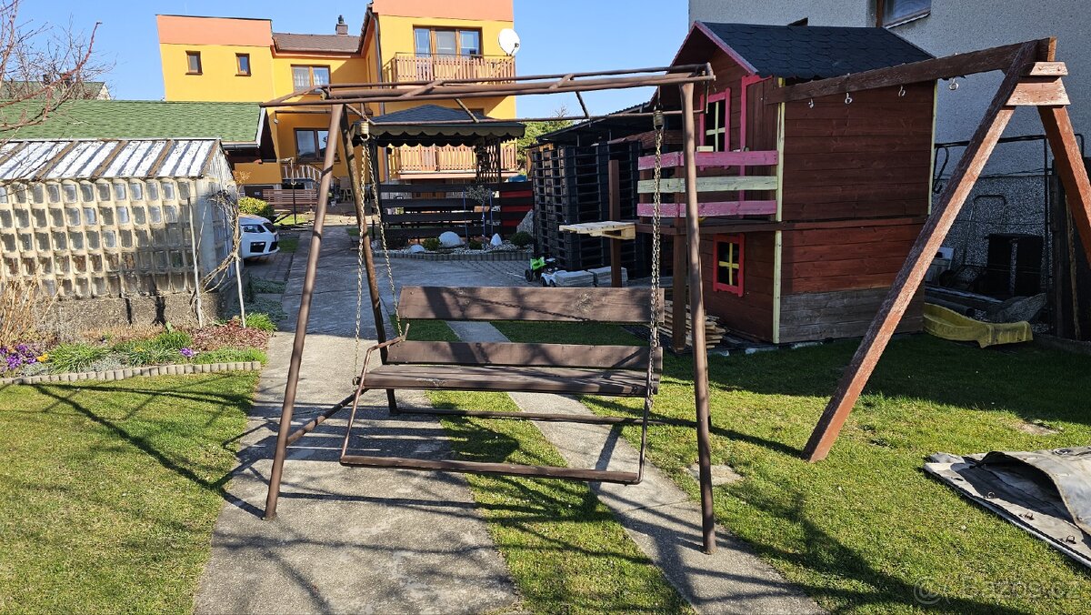 Prodám zahradní houpačku - 2