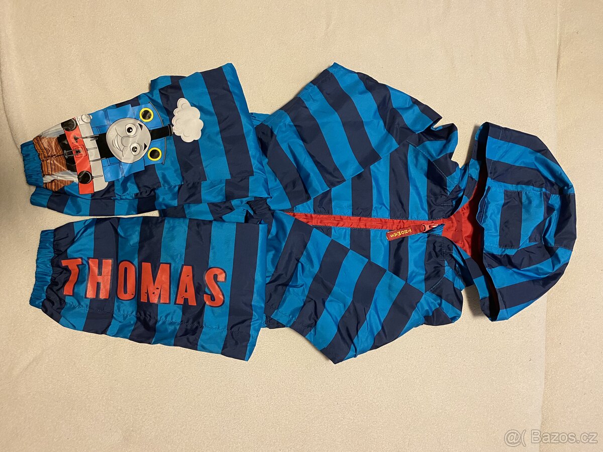 Prodám overal - mašinka Tomáš, vel. 110 - 2