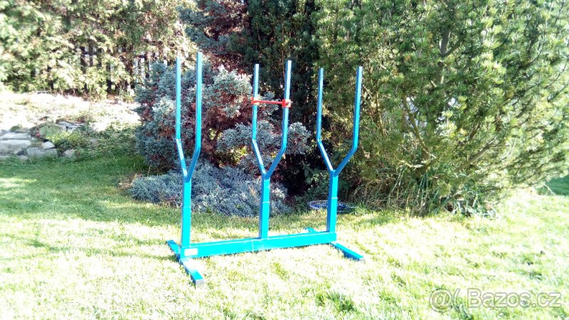 Stojan na řezání dřeva Pořízek Standart modrý - 2