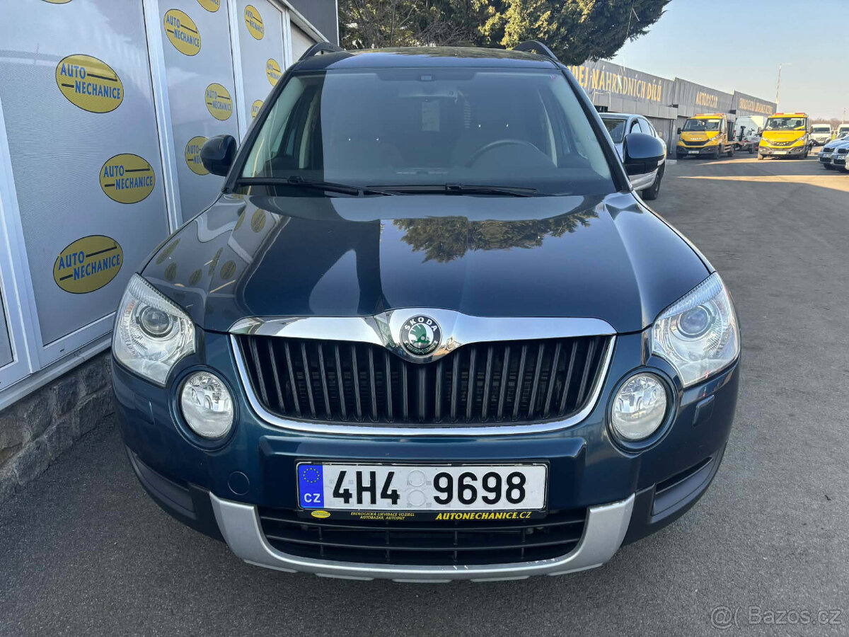 Prodám Škoda Yeti 1.8 TSi 4X4 - 2