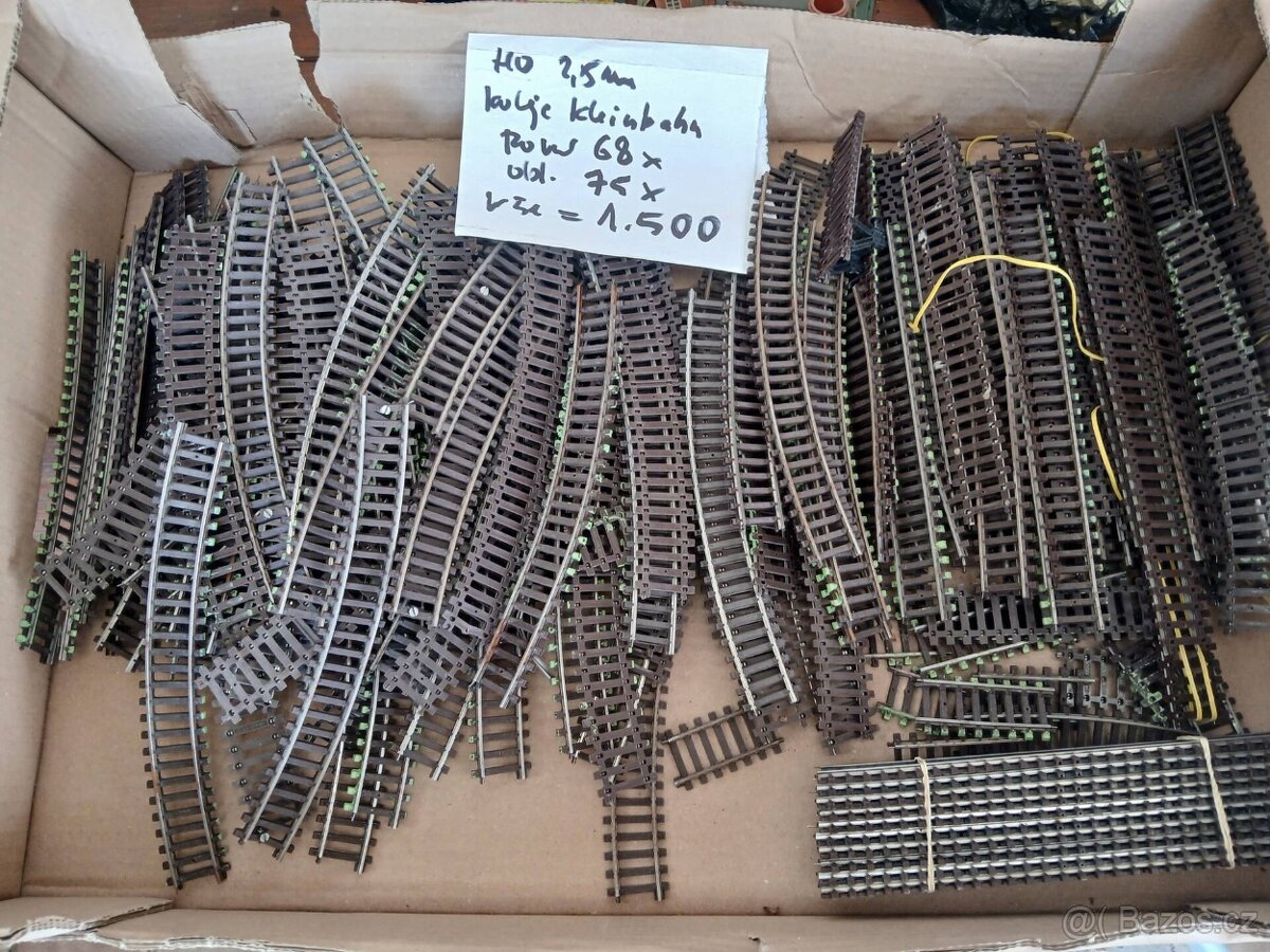 H0 koleje a vyhybky - 2