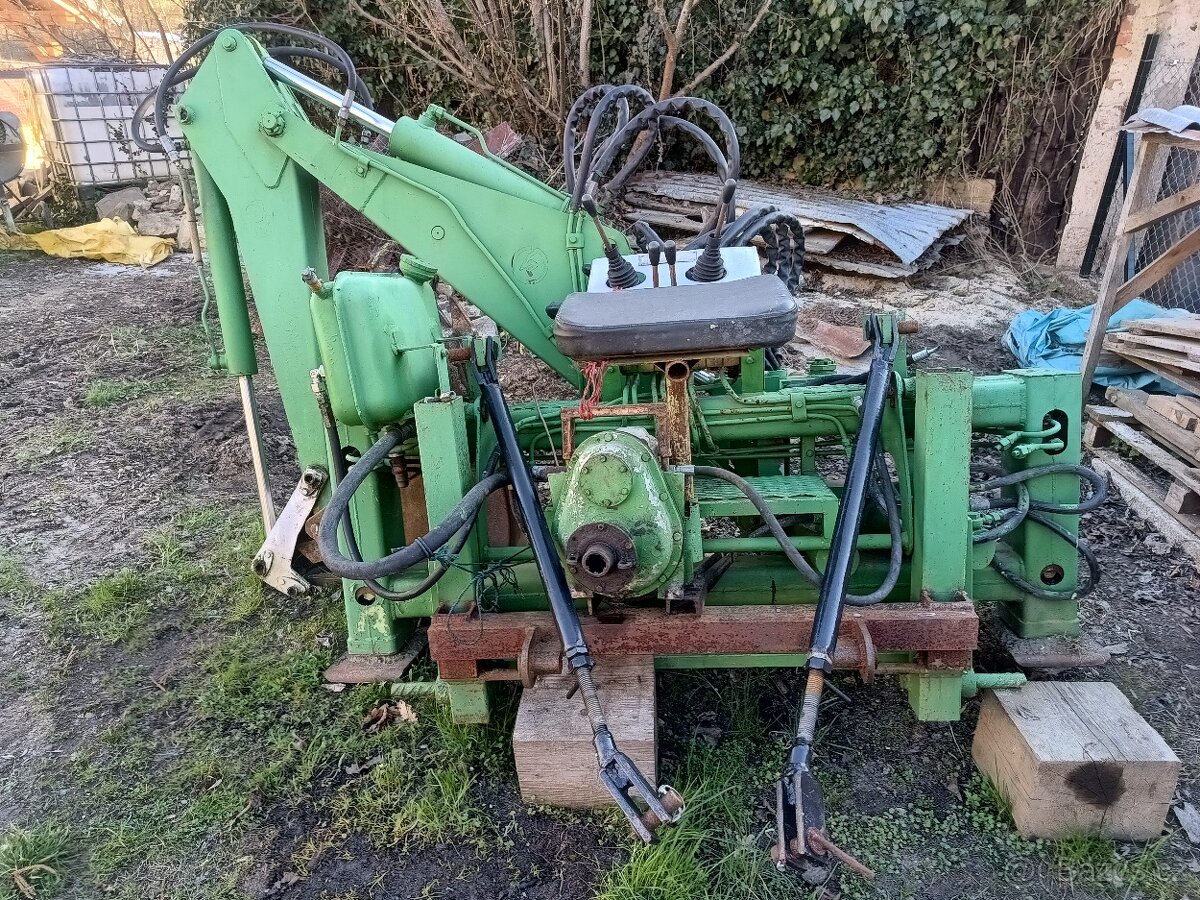 Podkop UNC, traktor - 2